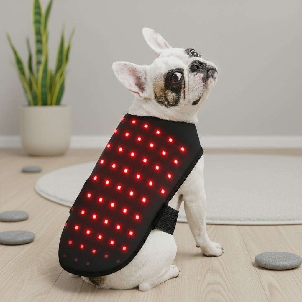 Manteau infrarouge noir — Thérapie thermique pour chiens et chats